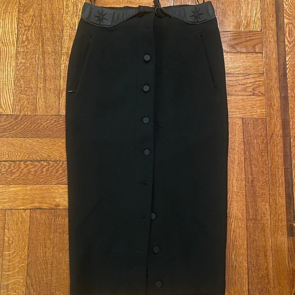 Byron Lars Black Pencil Skirt Size 2